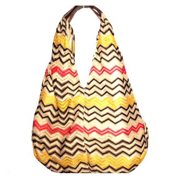 Chevron style purse