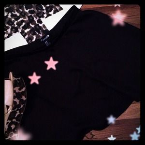 Traded🚫High waist black skirt size medium