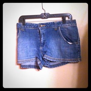 Arizona denim shorts.