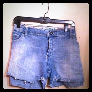 Denim Shorts.