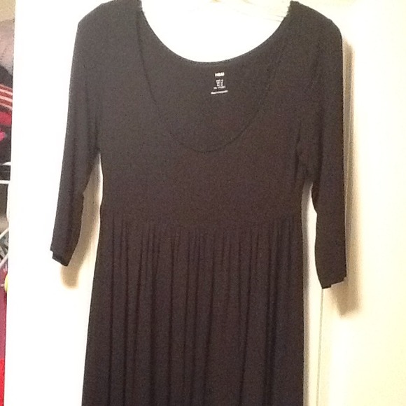 H&M Black Baby Doll Dress