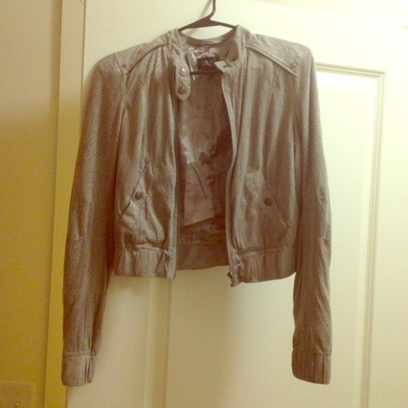 Taxi girls jacket light grey