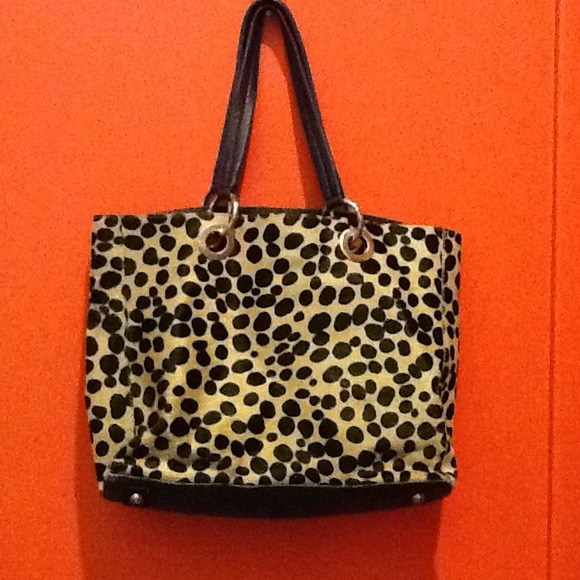 Boden Handbags - Boden Spotted Calf Hair tote