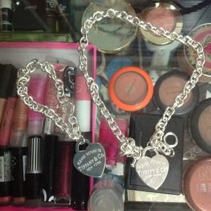 Tiffany and Co necklace and bracelet