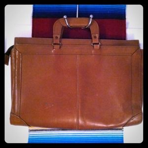 🔴✋SOLD✋🔴Leather laptop bag/handbag