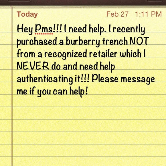 Burberry trench - Picture 1 of 1