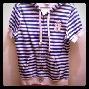 Blue/white stripes jacket