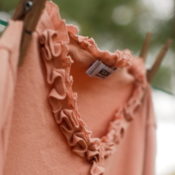 Moschino Cheap and Chic ruffled cardigan