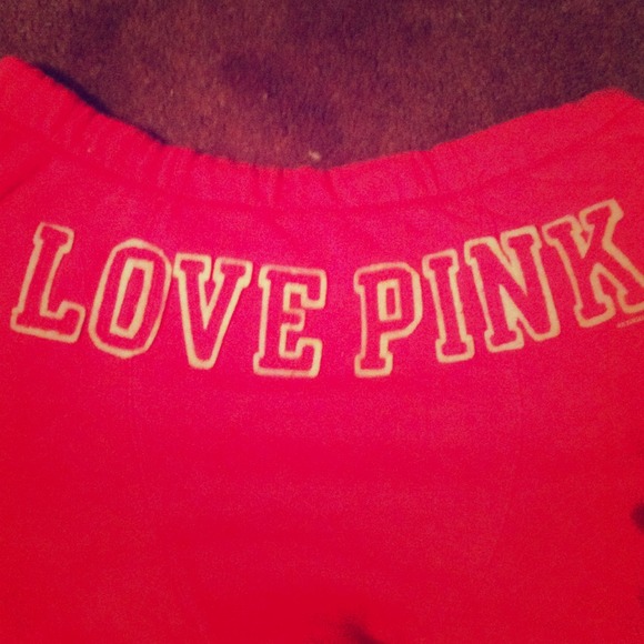 Pink Victoria's Secret comfy sweat pants!