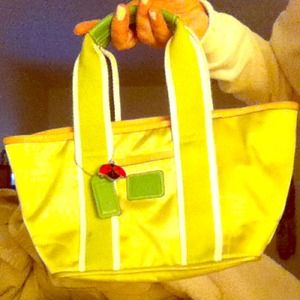 Adorable authentic Hampton Mini Tote by Coach