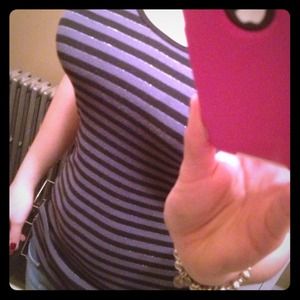 Purple ish  grey express tank