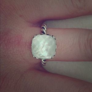 Pandora mother of pearl ring