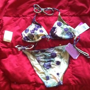 XOXO two piece bathing suit NWT