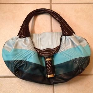 Multi colored purse