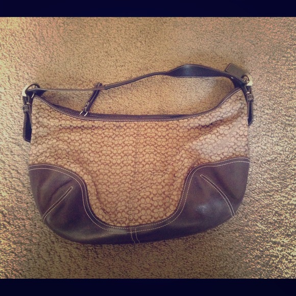 Brown Authentic Coach purse