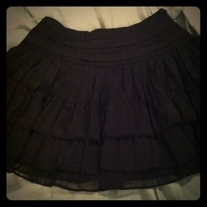 Black layers skirt