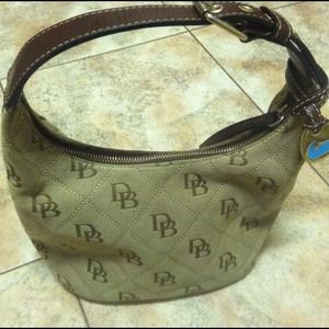 Dooney and Bourke Signature Hobo Handbag