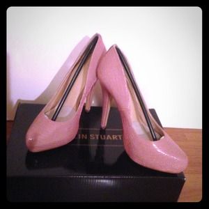 Colin Stuart high heels smoky pink color