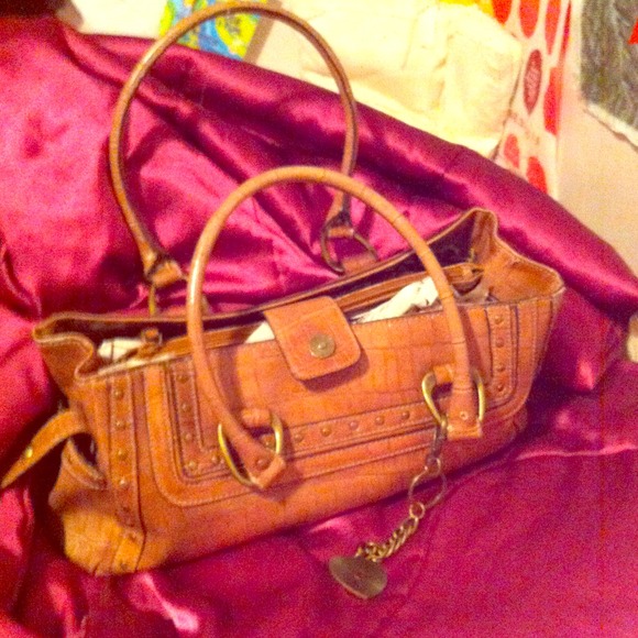 Brown Nine West purse. - Picture 1 of 4