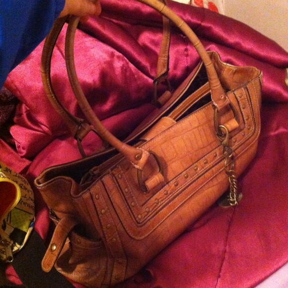 Brown Nine West purse. - Picture 4 of 4