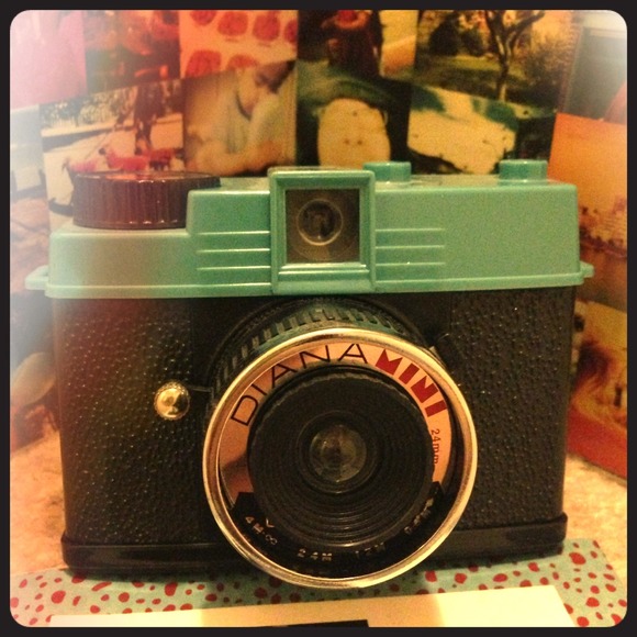 Mini Diana film camera.