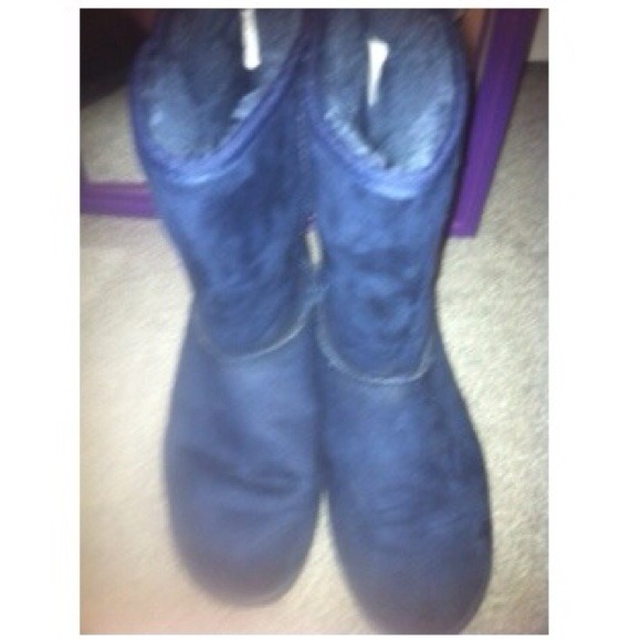Navy blue boots - Picture 2 of 2