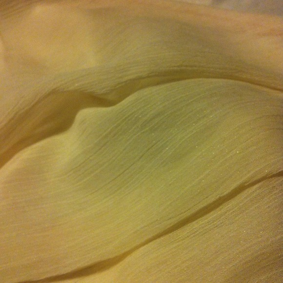 ✴️️️DONATED✴️Sparkly Ivory halter blouse - Picture 3 of 3