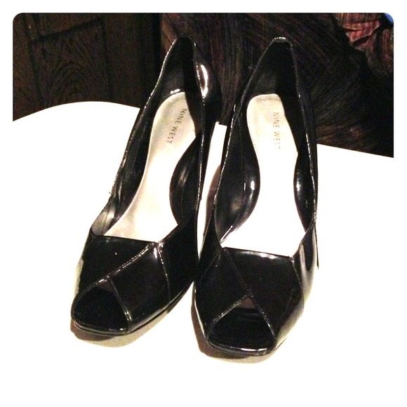 Black 3 inch Nine West Heels