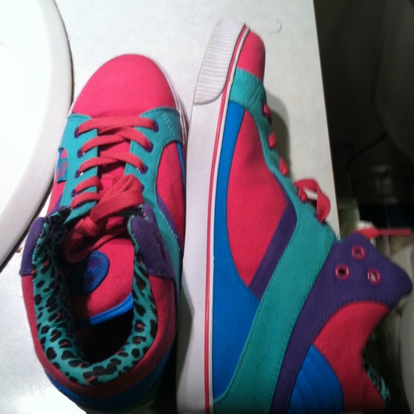 Colorful hightops