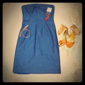 🚫🚫Trade for Missy🚫🚫Jean look" tube top dress