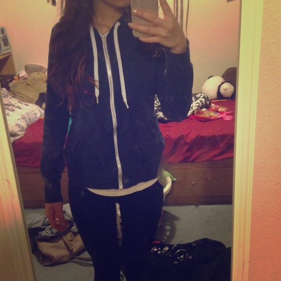 Navy BLUE hoodie