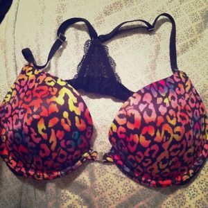 PINK Victoria's Secret Push Up Racerback Bra