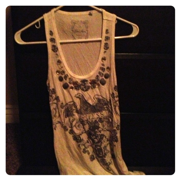 Off white tank