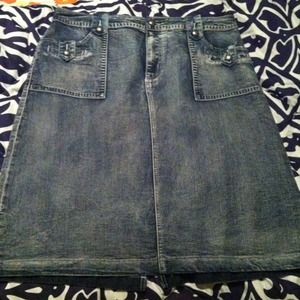 Denim Skirt