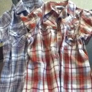 Charlotte Russ plaid shirts