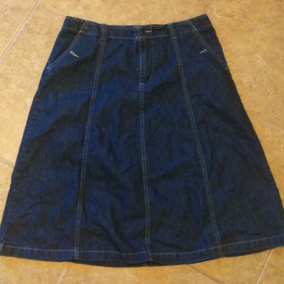 Great blue jean skirt