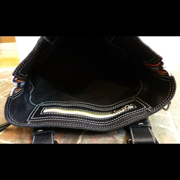 🔴Sold🔴Chloe Patsy Logo black lambskin tote - Picture 2 of 4