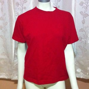 Red Liz Claiborne lizsport tshirt