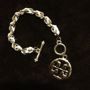 Tory Burch gold plated bracelet.