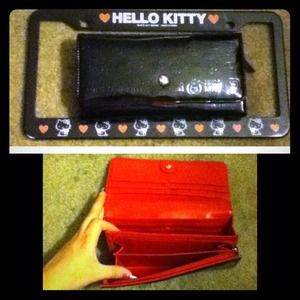 HK wallet and license frame