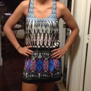 Colorful pattern dress