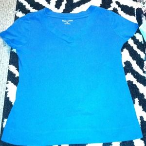 Blue short sleeve shirt