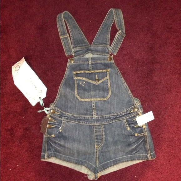 Seven jeans denim overalls size 32