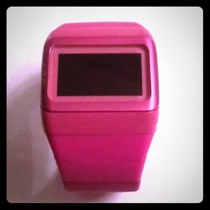 o.d.m. Women's Link Series Pink Digital Watch