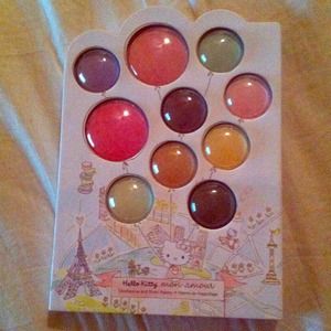 Hello Kitty mon amour eyeshadow and blush palette