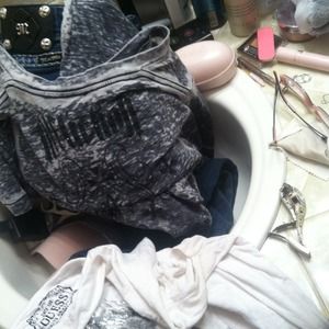 Coach purses, Miss Me, Affliction, Guess, Mary Kay