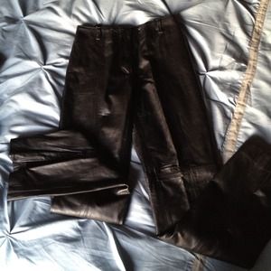 Guess Lamb Skin Leather Pants...
