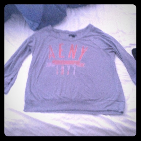 American eagle half sleeve shirt.