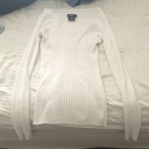 Long sleeve dress shirt.