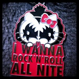 KISS Hello Kitty keychain NWT